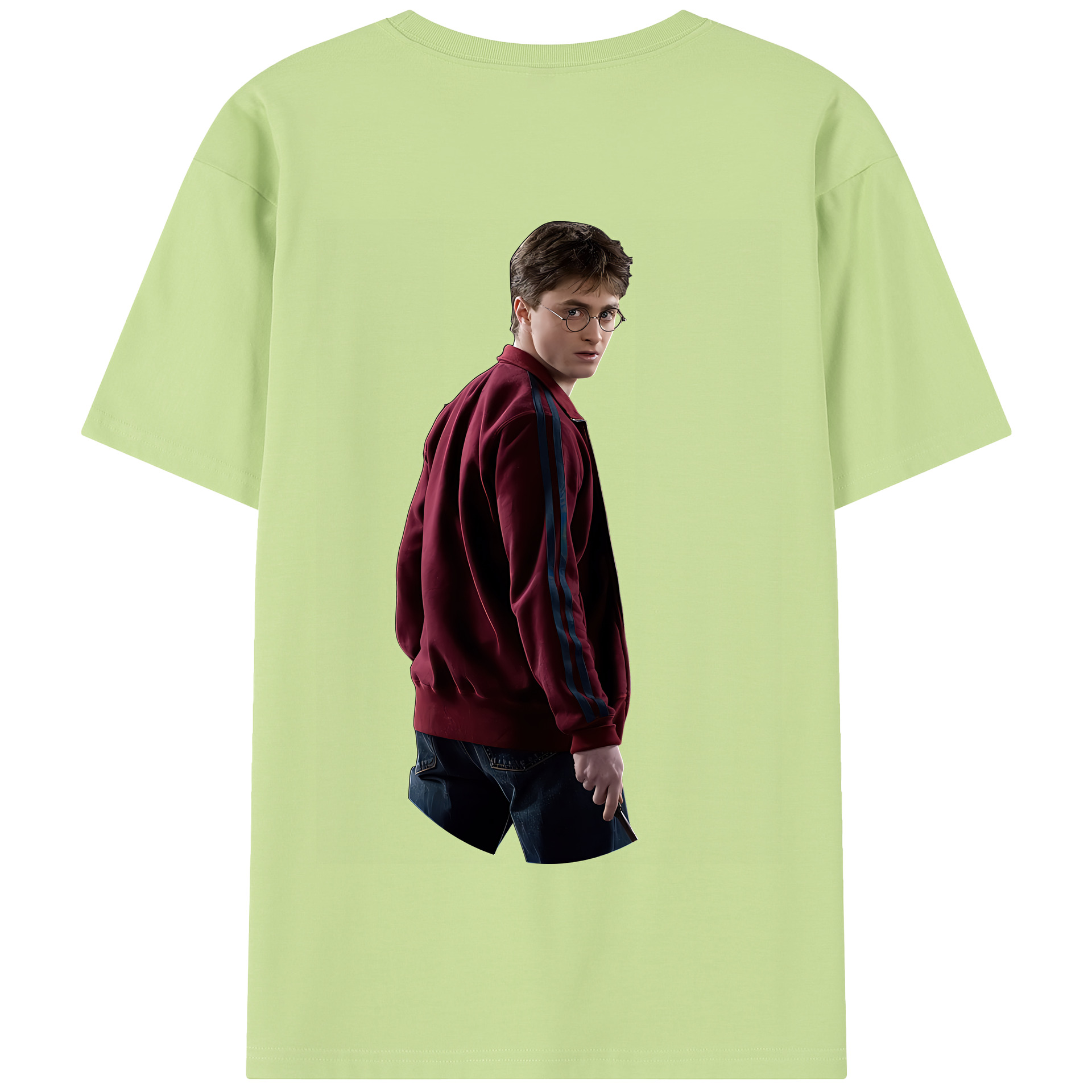（画像用） Harry Potter ハリー・ポッターシリーズ 綿100％半袖Tシャツ（背面プリント）